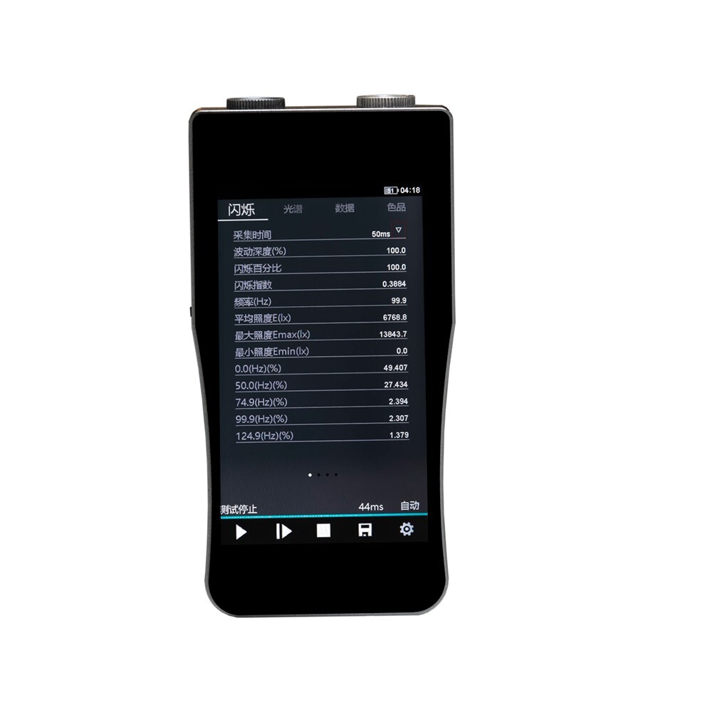 Flicker Spectrometer Intelligent Optical Spectrum Analyzer with Range 380～780nm