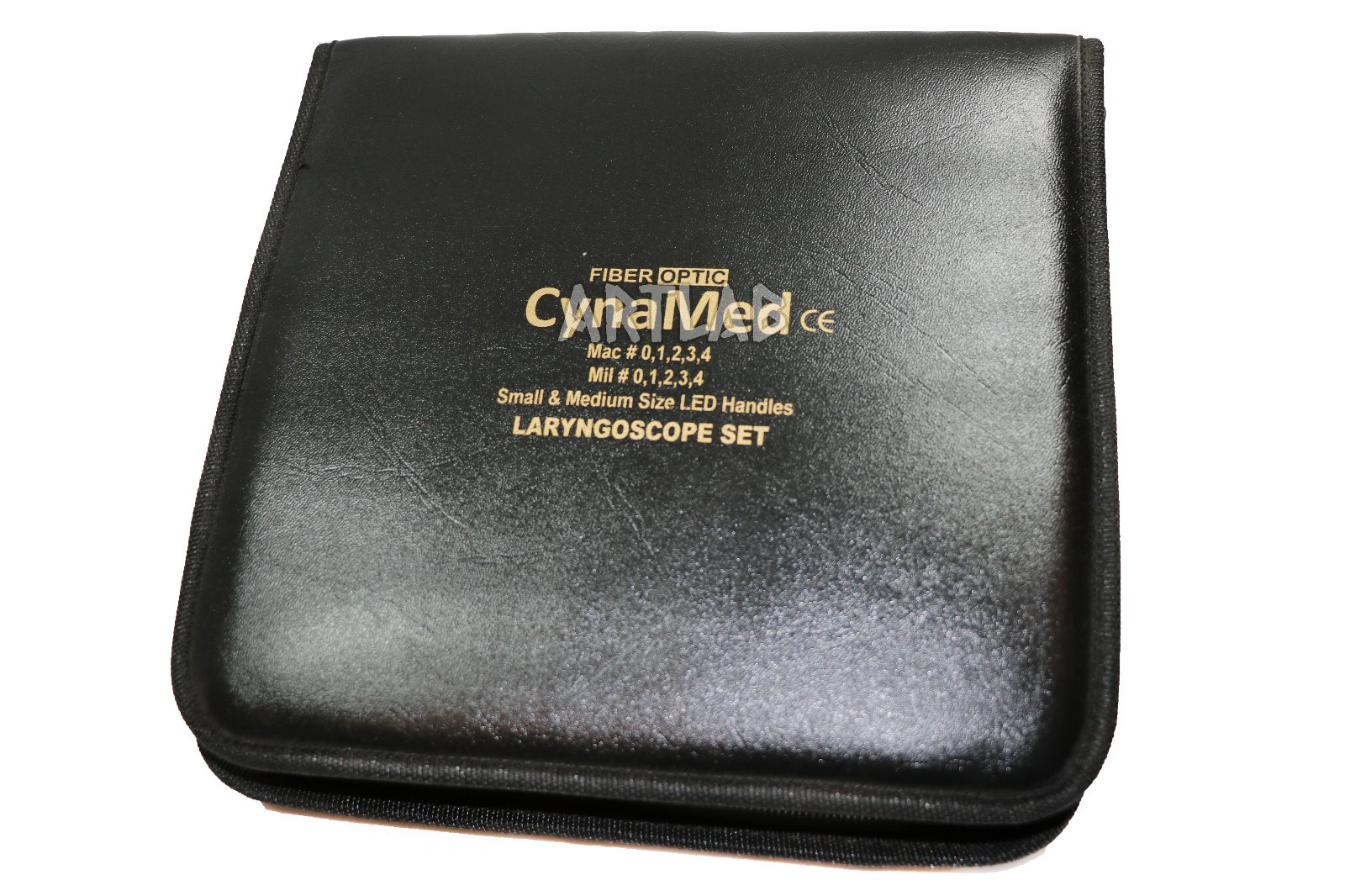 NEW! GERMAN FIBEROPTIC LARYNGOSCOPE SET MAC+MIL 12PCS INTUBATION BLADES + HANDLE