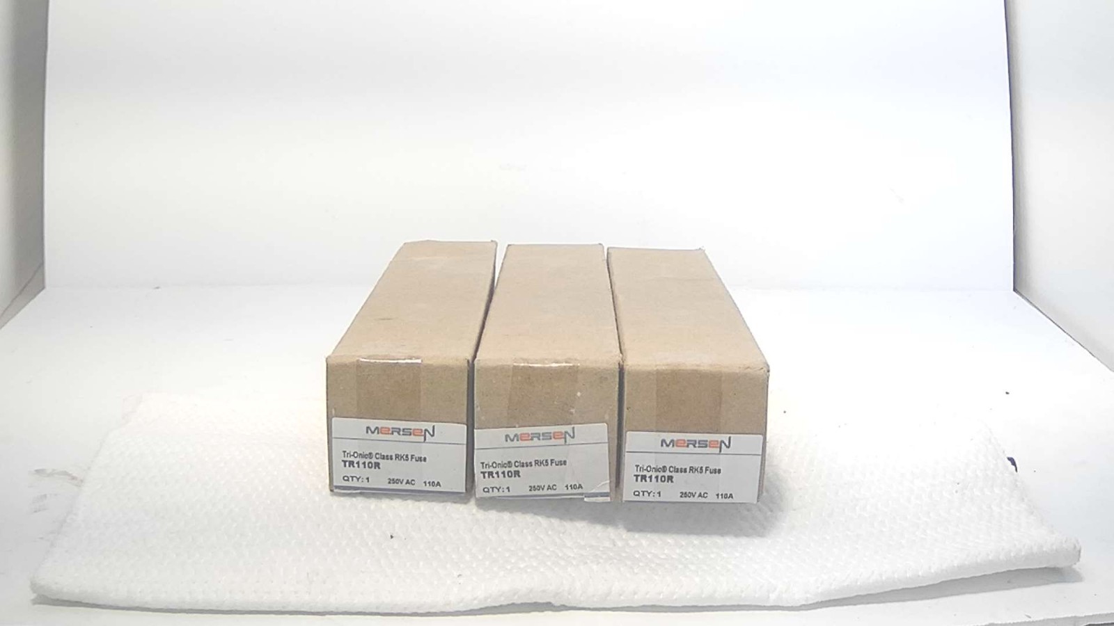 Mersen,  TR110R, (1) 110 Amp, 250 Volt, Time Delay, Class RK5 Fuse*LOT OF 3*NEW