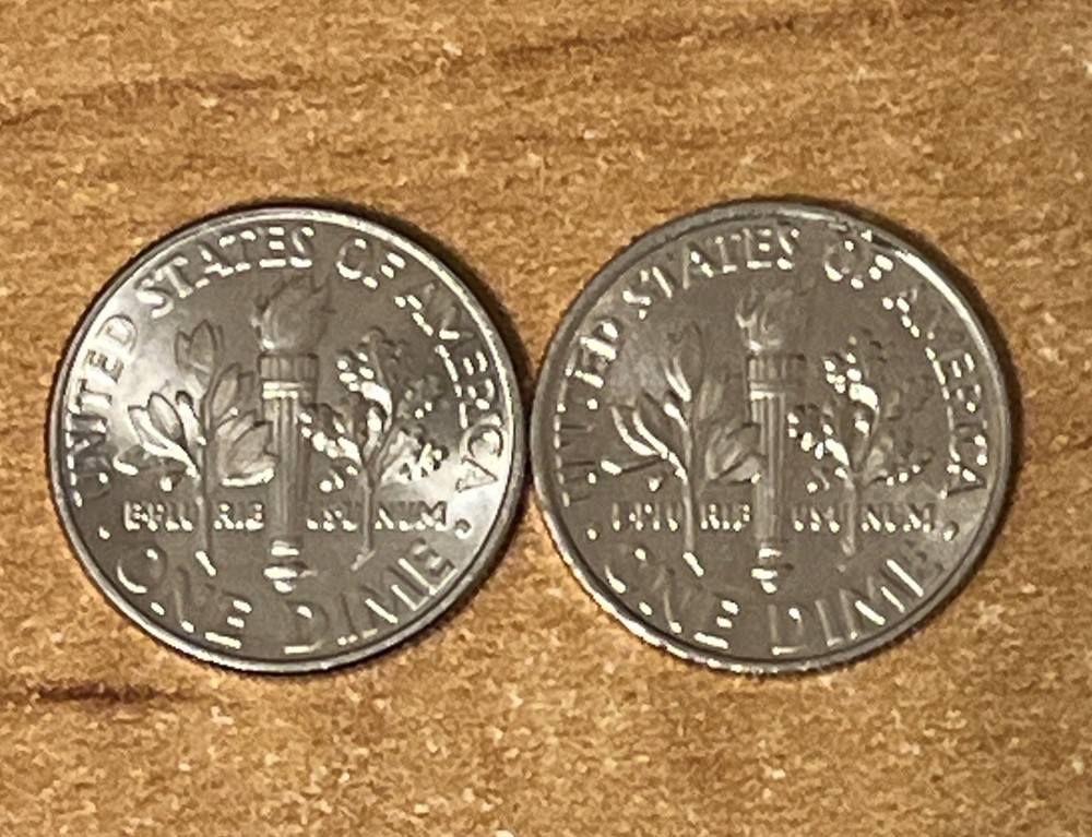 2014 P & D Roosevelt Dimes UNC.