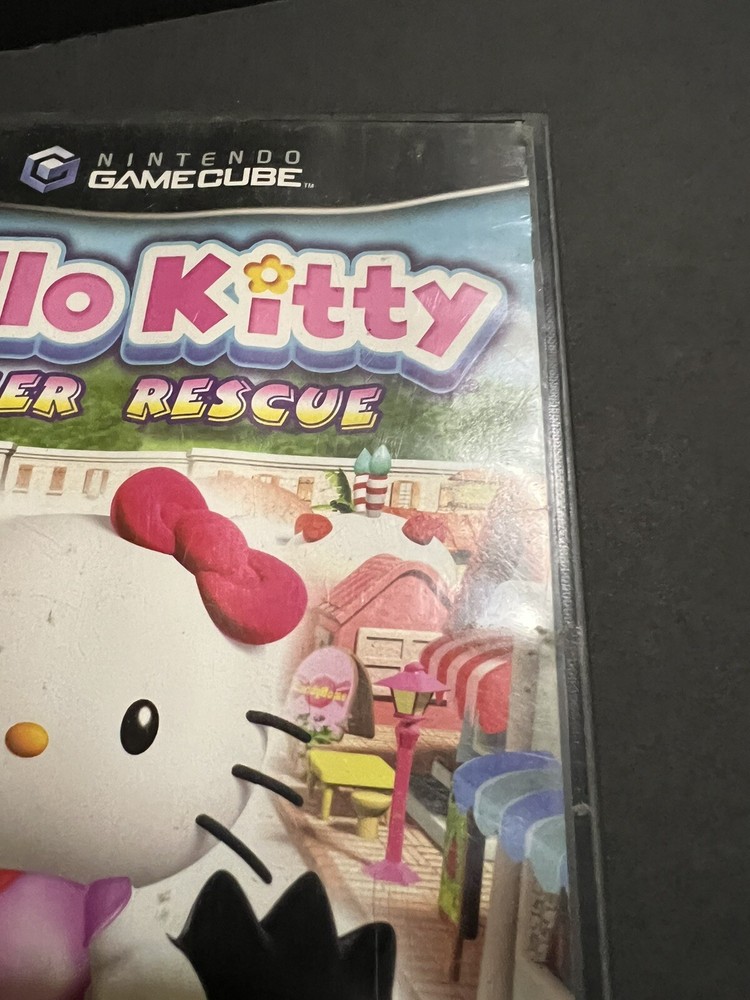**NO GAME** Hello Kitty Roller Rescue Nintendo GameCube Original Authentic Case