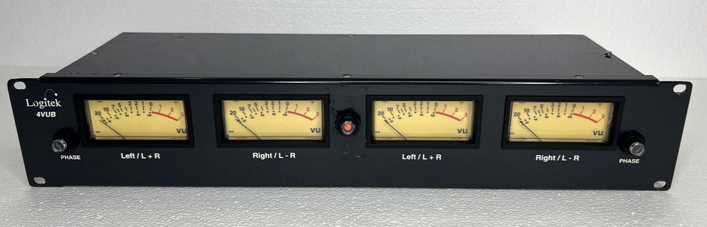 Logitek 4 VUB Quad VU Meter Audio VU Does Not Turn On!