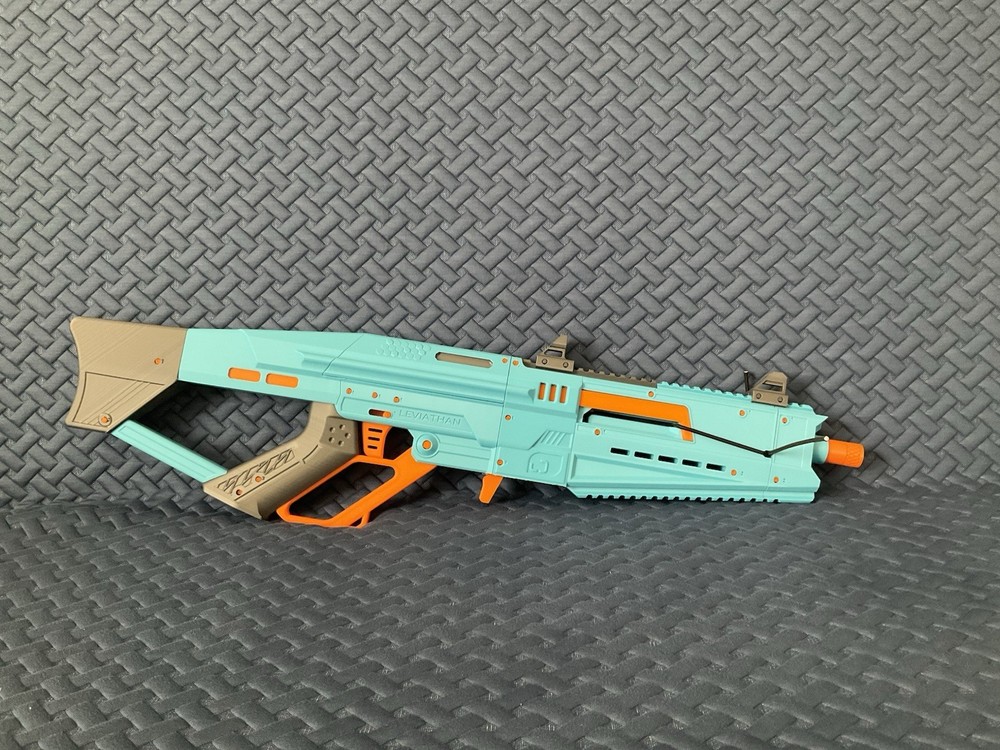 Leedle Dynamics Leviathan Foam Dart Nerf Blaster | FULLY ASSEMBLED (read desc.)
