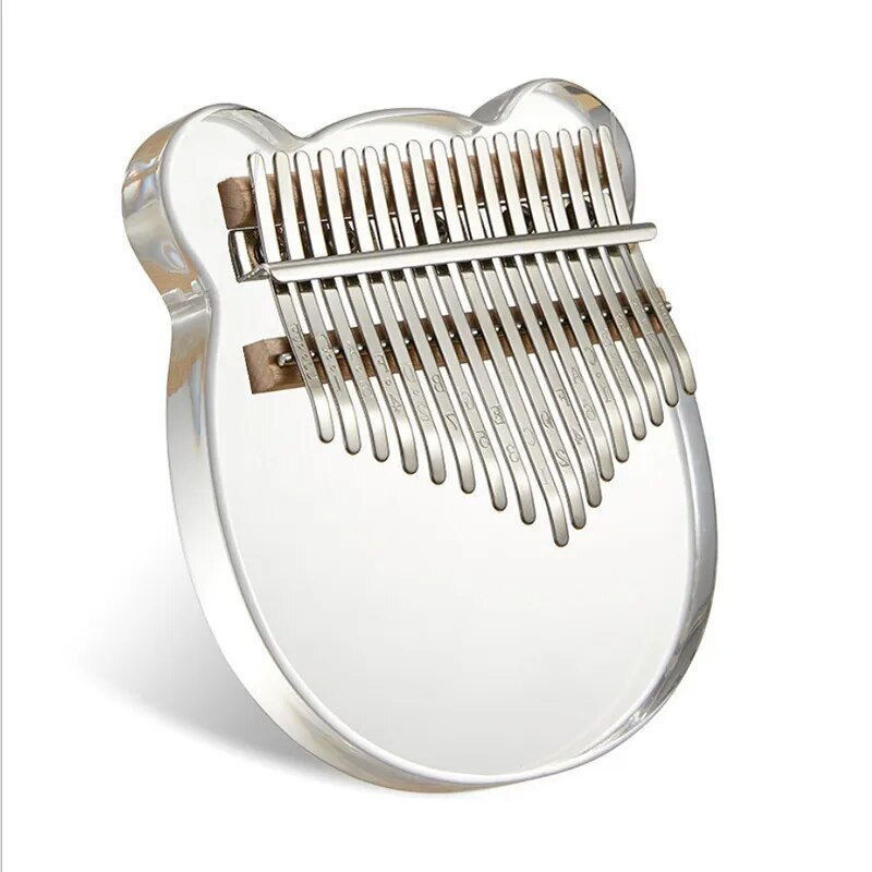 17 Key Kalimba Micro Transparent Professional Chromatic kalimba