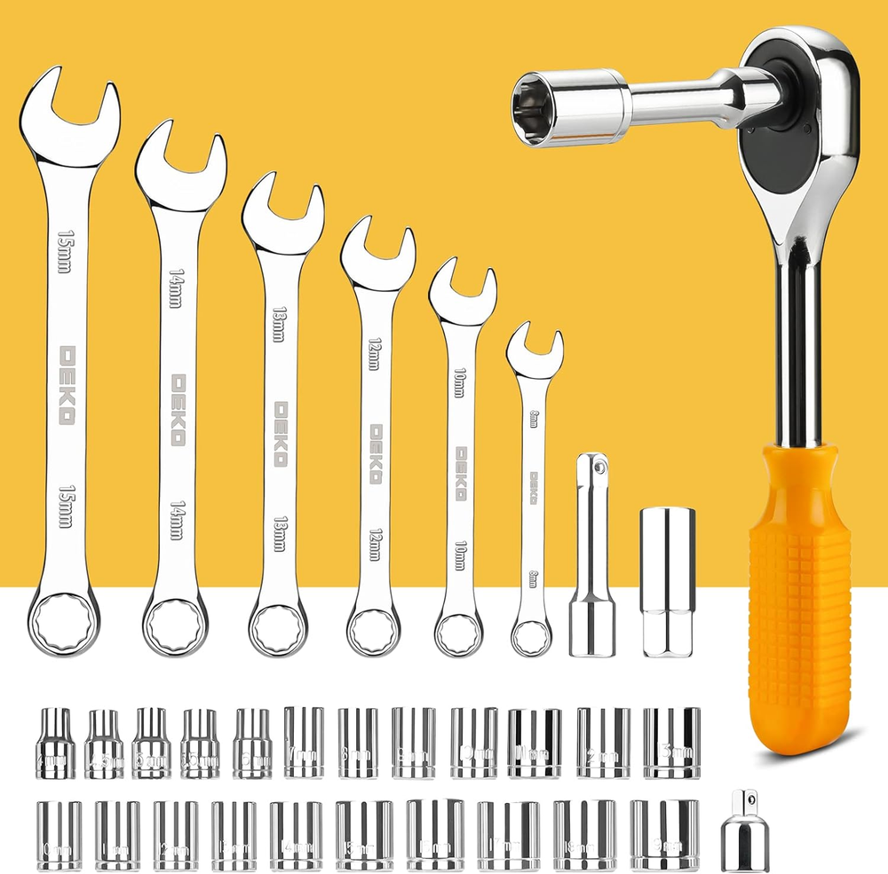 228 Piece Socket Wrench Auto Repair Tool Combination Package Mixed Tool Set Hand