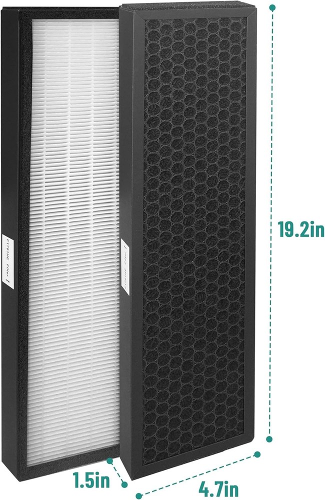 F1701HE 30613 Replacement Filter Compatible with Hunter Air Purifier Models