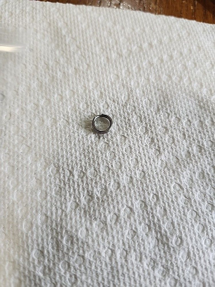Split Ring Size 5 Bag Of 100.  Inv # 2131