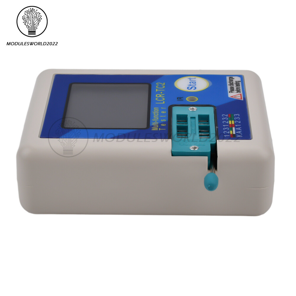 Upgraded LCR-TC2 Transistor Tester TFT Diode Triode Capacitance Meter ESR Kit