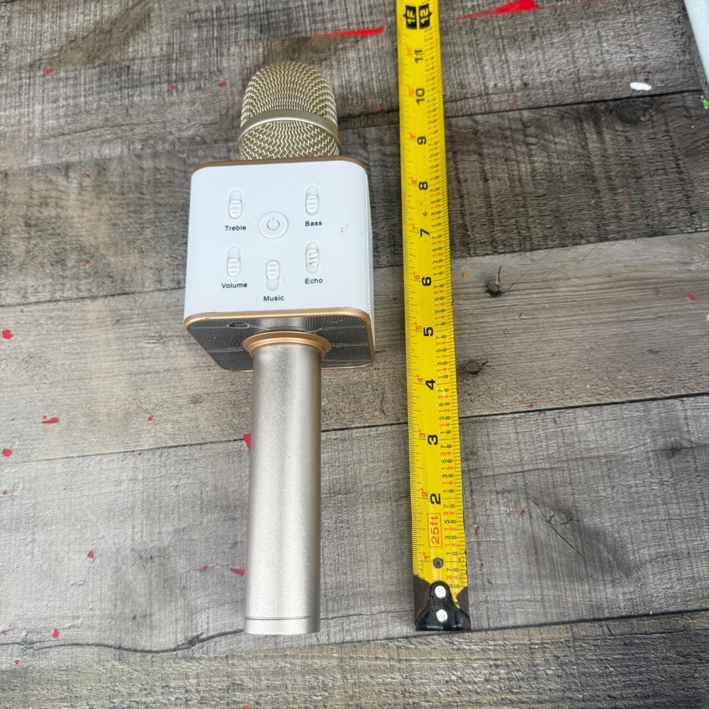 Bluetooth Microphone Karaoke Wireless Q7 Works