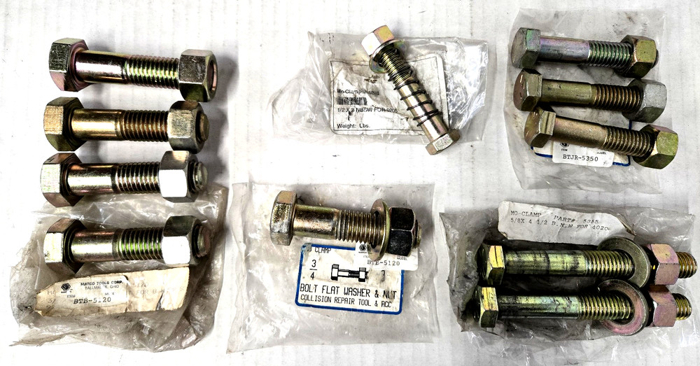 MO-CLAMP Bolts and Nuts