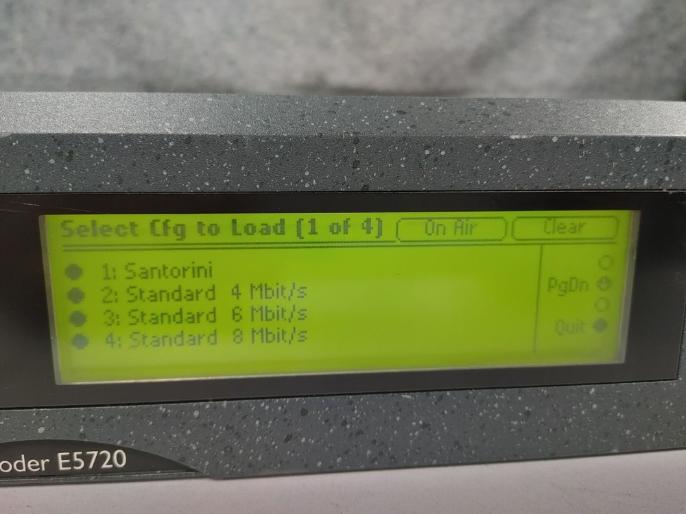 Tandberg Encoder E5720 MPEG‑2 Standard Definition Evolution 2RU Encoder