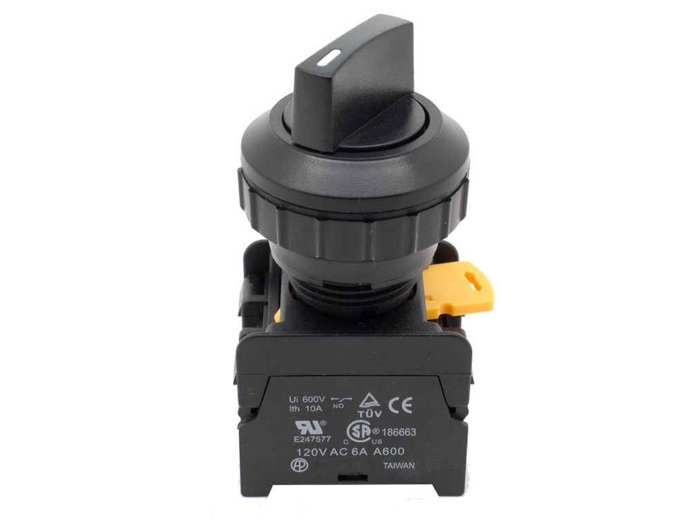 CS-302 ATI 30mm Selector Switch Maintained 1NO 1NC 2 Positions