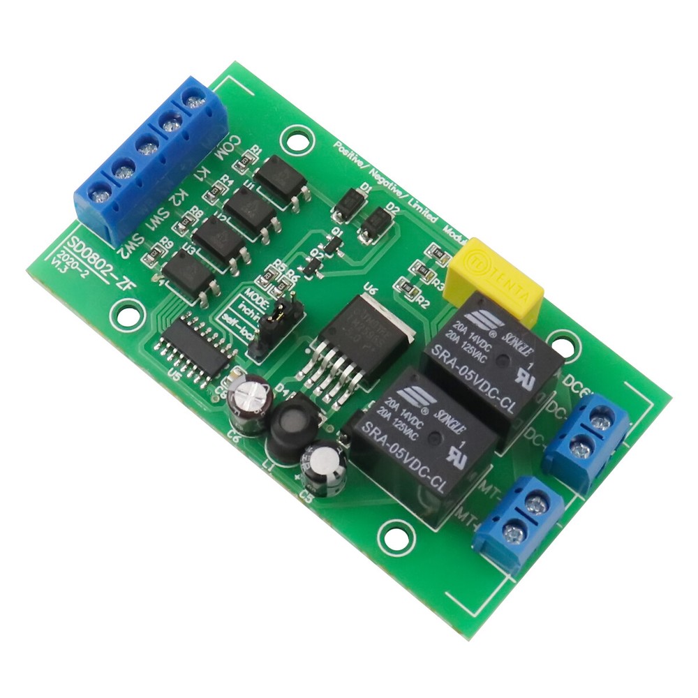 Limit DC Motor Controller 5V 12V 24V Forward Reverse Relay Driver Module Board