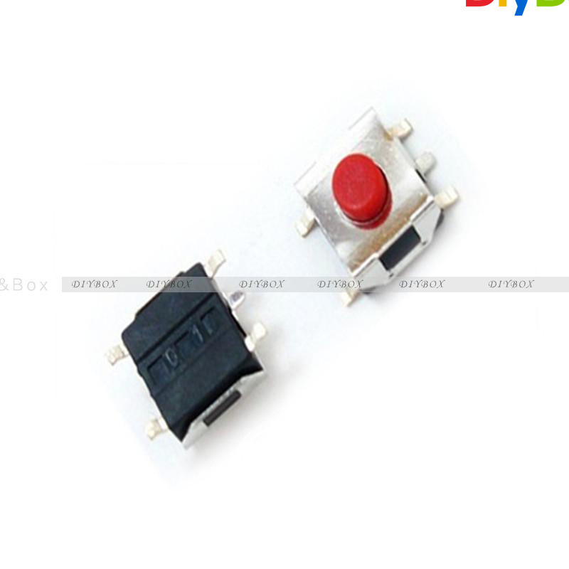 100PCS 6x6 3.1mm-13mm SPST Mini Micro Momentary Tactile Push PCB Button Switch