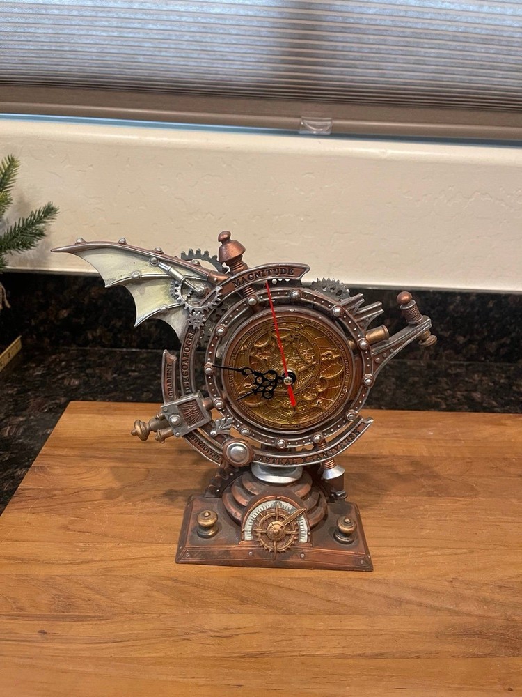 The Stormgrave Chronometer Steampunk Clock