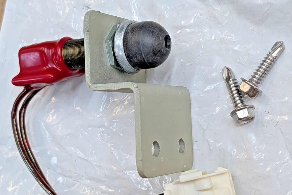 2590108C91 International Engine Bus Door Access Kit Push Button Plunger Switch