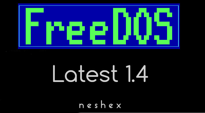 FreeDOS 1.4 Latest Bootable USB Flash Drive