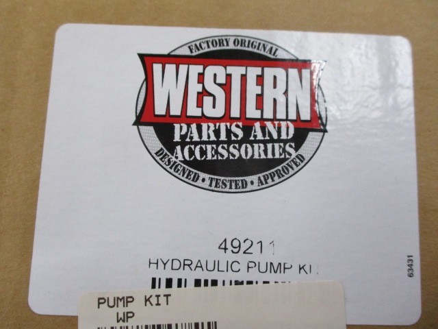 Western UNIMOUNT plows Hydraulic Pump 49211