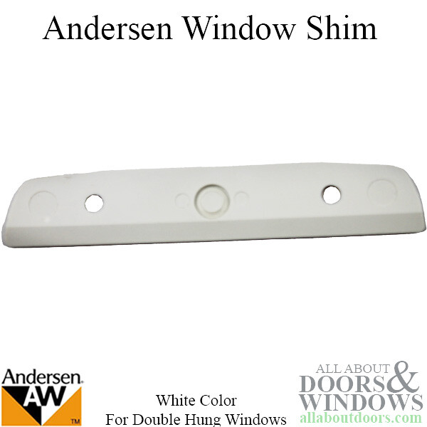 Andersen Sash Lock Keep White Shim Spacer For Andersen Double Hung Windows