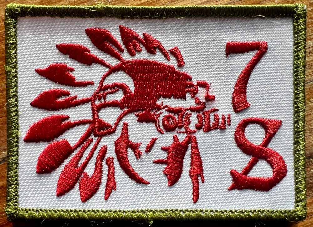 One7Six "Comanche Quads" Red/OD Green Variant Patch