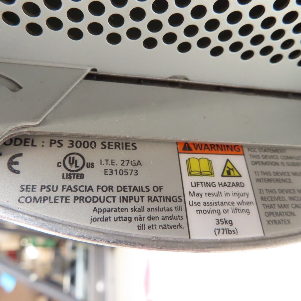 Dell Equallogic PS3000 Series iSCSI SAN Storage Array 16 SAS 15k Controller