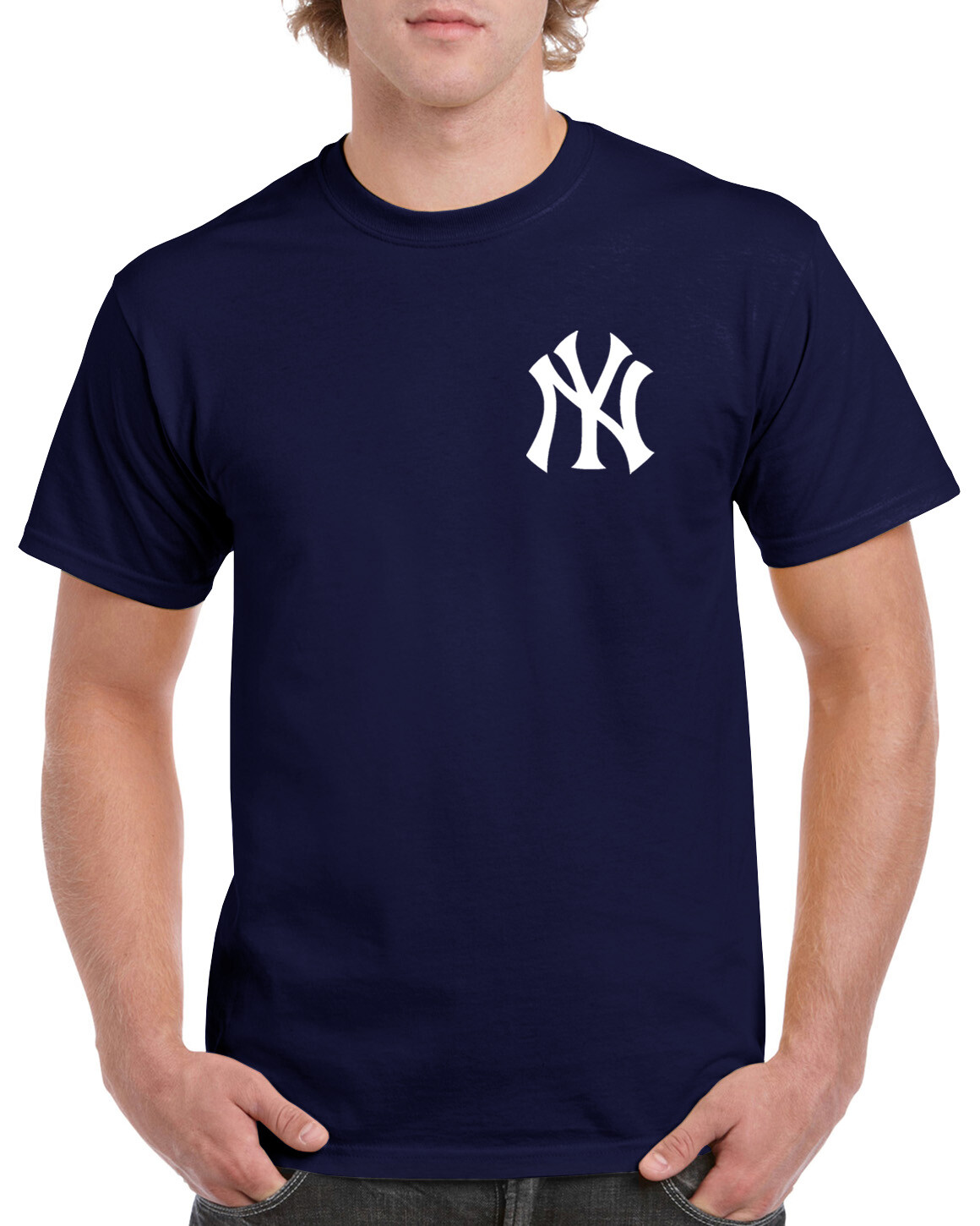 Yankees Chest T-Shirt New York Baseball NY GNY04