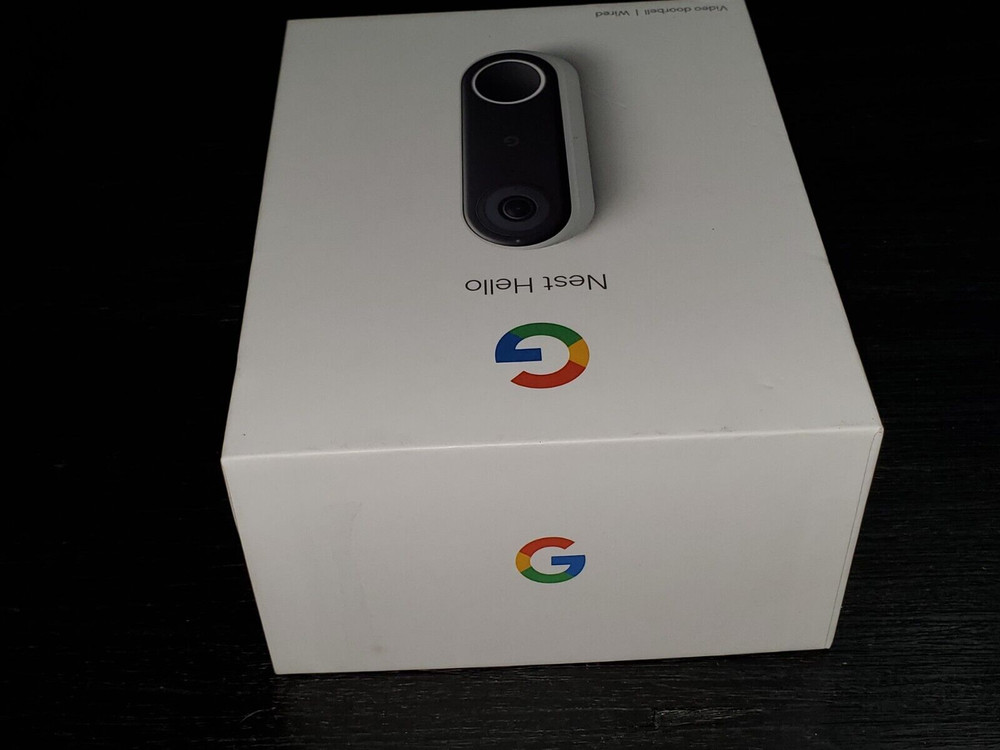 Google Nest Hello NC5100US Wired Doorbell (Empty Box only)