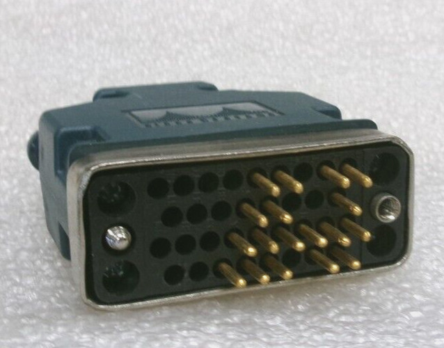 CISCO SYSTEMS 37 PIN 4-ROW PLUG SERIAL PORT COMPONENT #282M