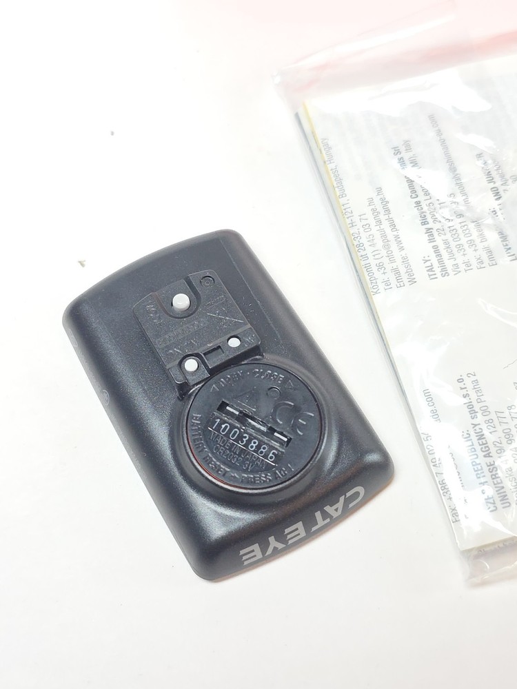 Cateye Computer CC-PA400B Padrone Digital Wireless Head Unit Only