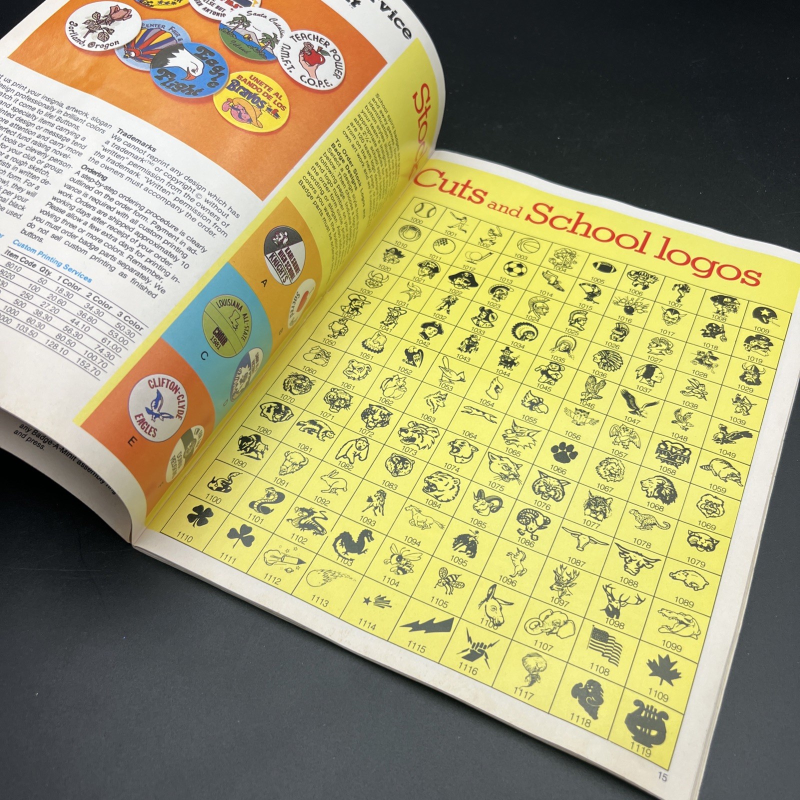 Badge A Minit Button Making Equipment Catalog 1982 Order Form Designs Ideas Zine