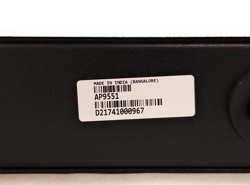 APC AP9551 14-Outlet Rackmount Basic Rack PDU 0U Vertical 120V 20A
