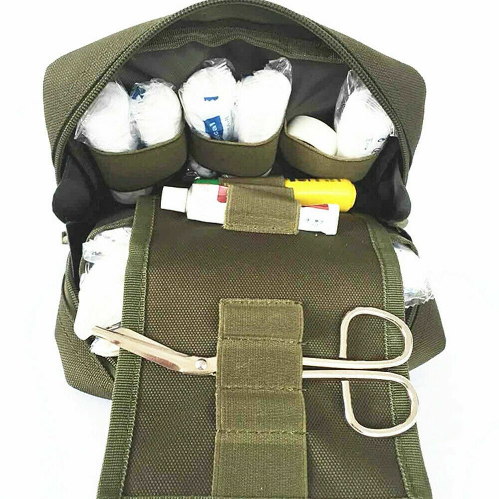 Tactical MOLLE Pouch Multi-purpose EMT Medic Admin Bag Utility Waist Pack Large