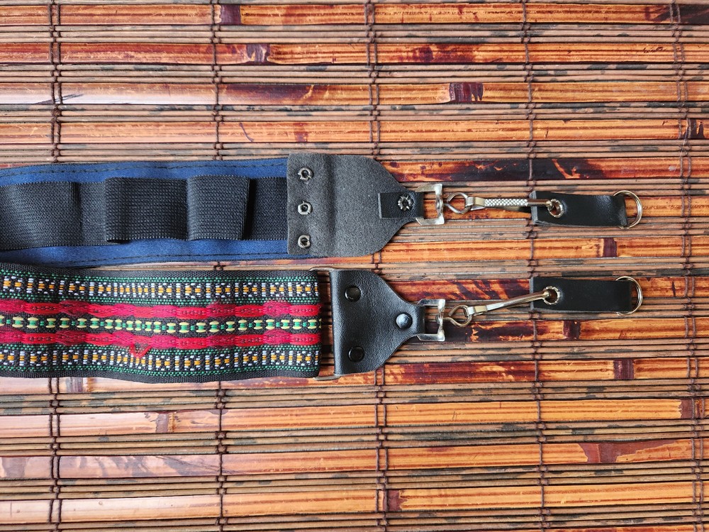 Hippie Camera Strap Adjustable Geometric Design Multicolor, NICE!!!