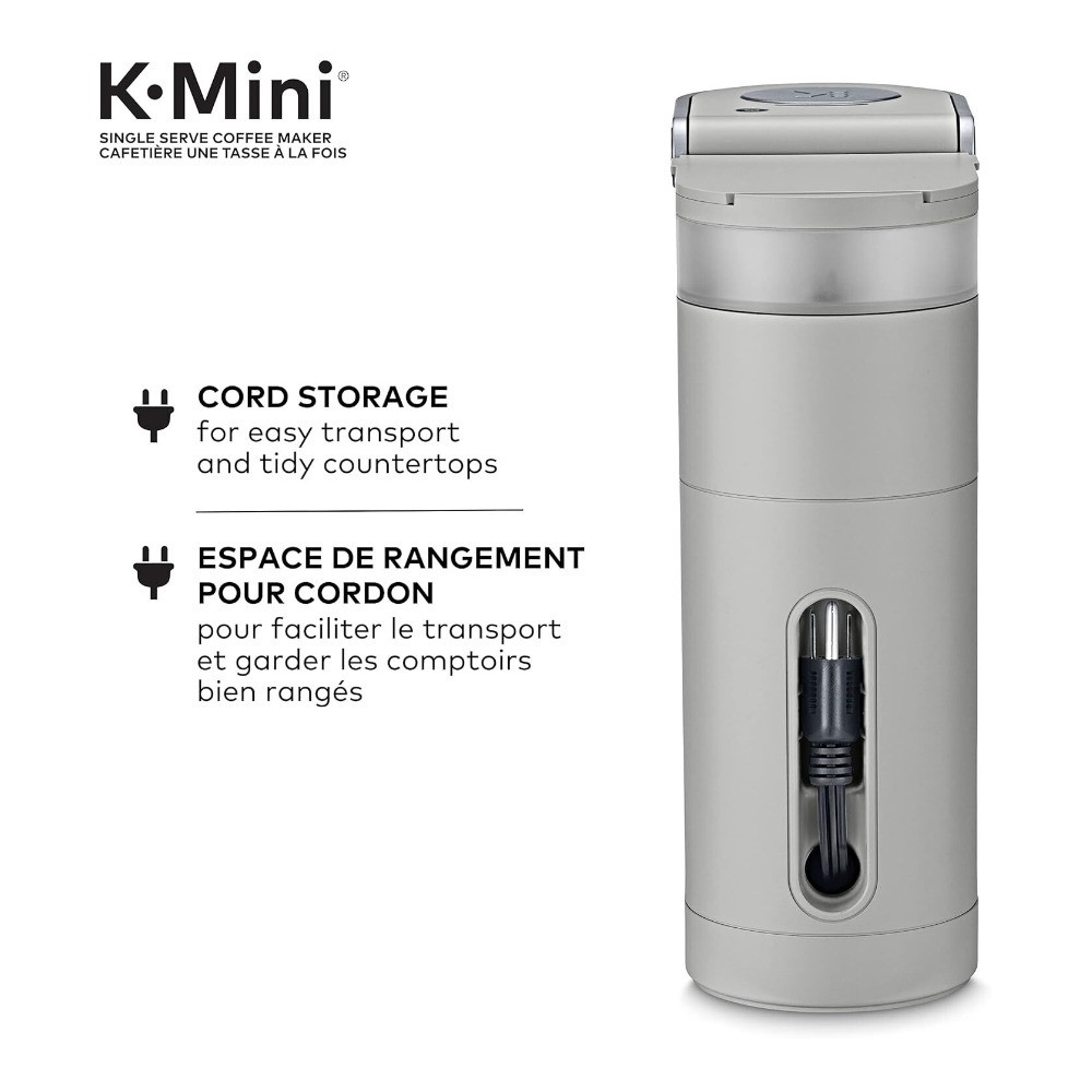 Keurig K-Mini Plus Single Serve Coffee Maker - Studio Gray (Refurbished)