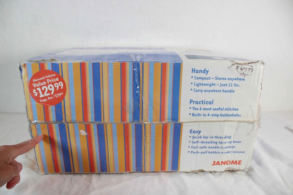 Janome HF107 Sewing Machine Compact Lightweight