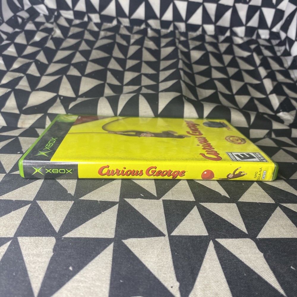 Curious George (Microsoft Xbox, 2006) Case And Manual Only