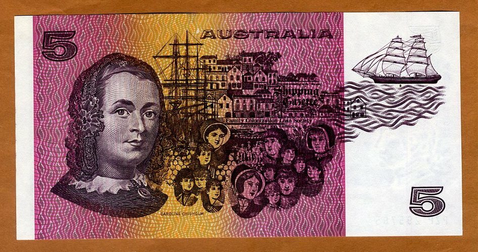 Australia, $5, ND (1985), P-44e, UNC