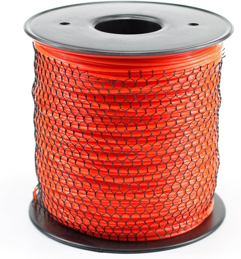 Trimmer Line Roll 0.105" Thick 690' Long 3LB Pentagon Shape Red by Husqvarna