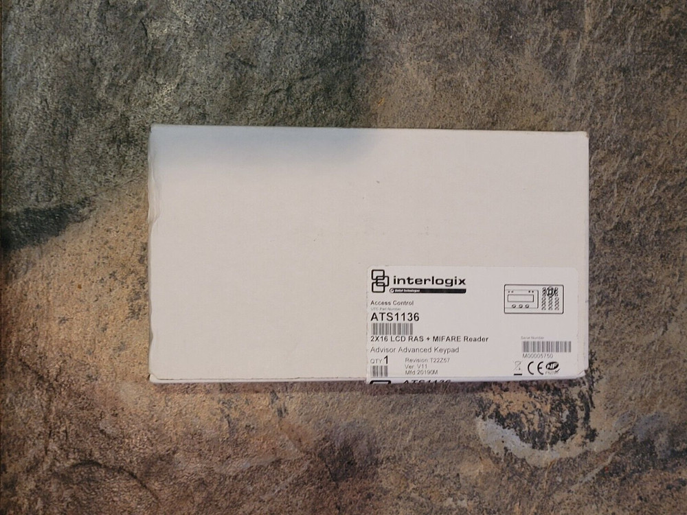 Interlogix Advisor Advanced Keypad ATS1136 Arming Station + MIFARE Card Reader