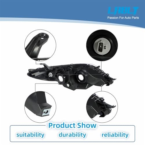 Headlight Replacement for Sienna 2011 2012 2013 2014 2015 2016 2017 2018