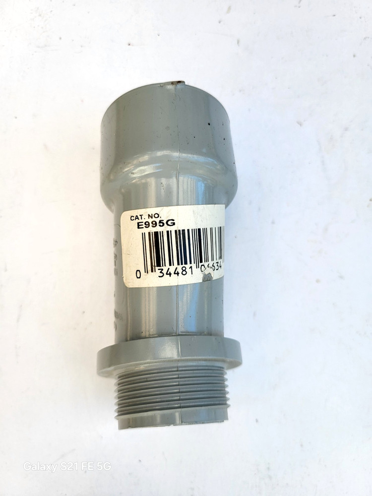 Carlon E977LC & E995G Offset Pipe 1 1/4" and 3" Strap