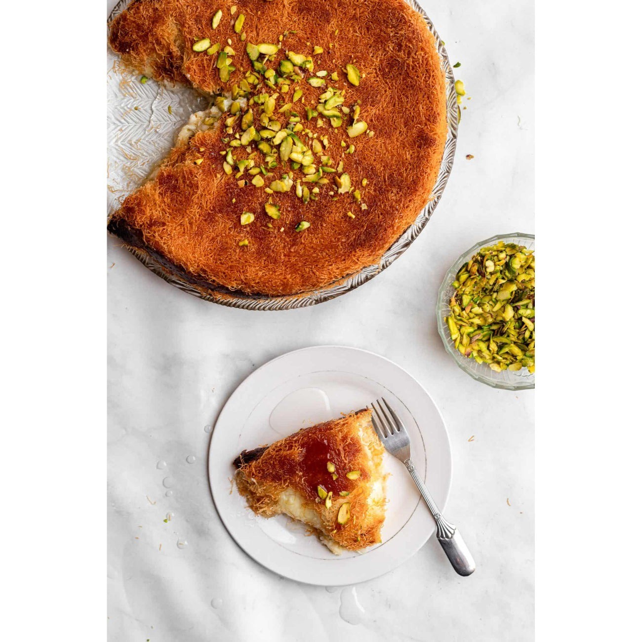 Alkaramah Ground Kunafa Mafruka Dough 500g – Knafeh Dessert Pastry