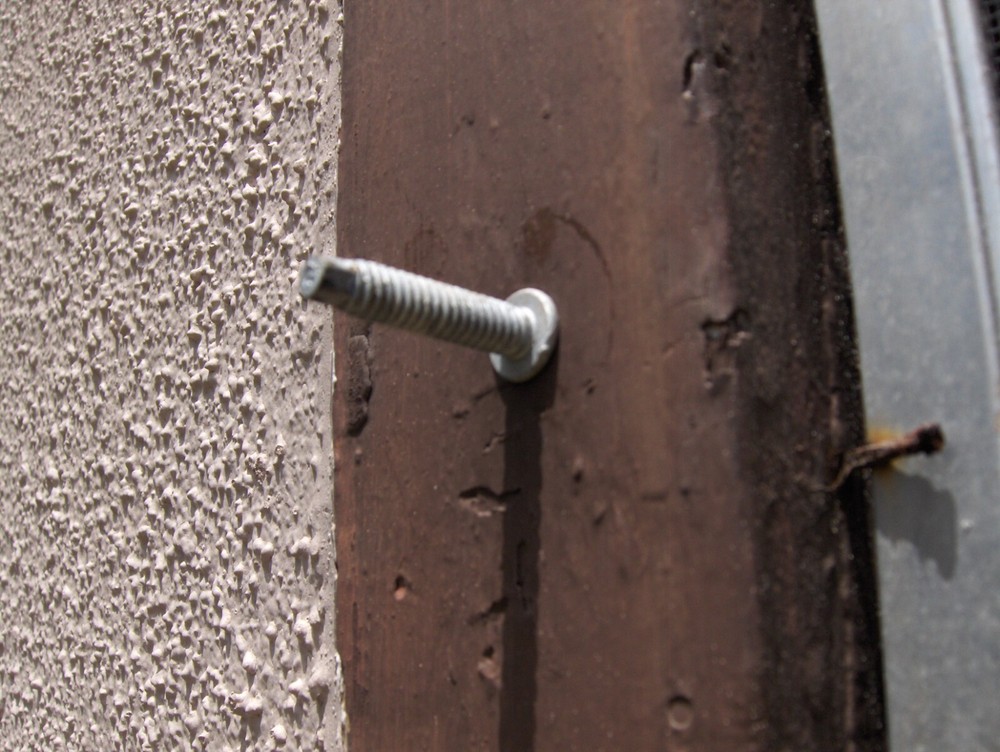hurricane panel shutter fasteners