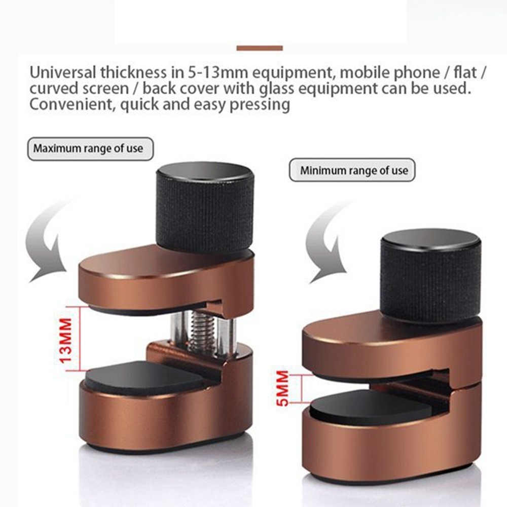 Adjustable Metal Clamp Set for Electronics Reliable Support for LCD Repairs