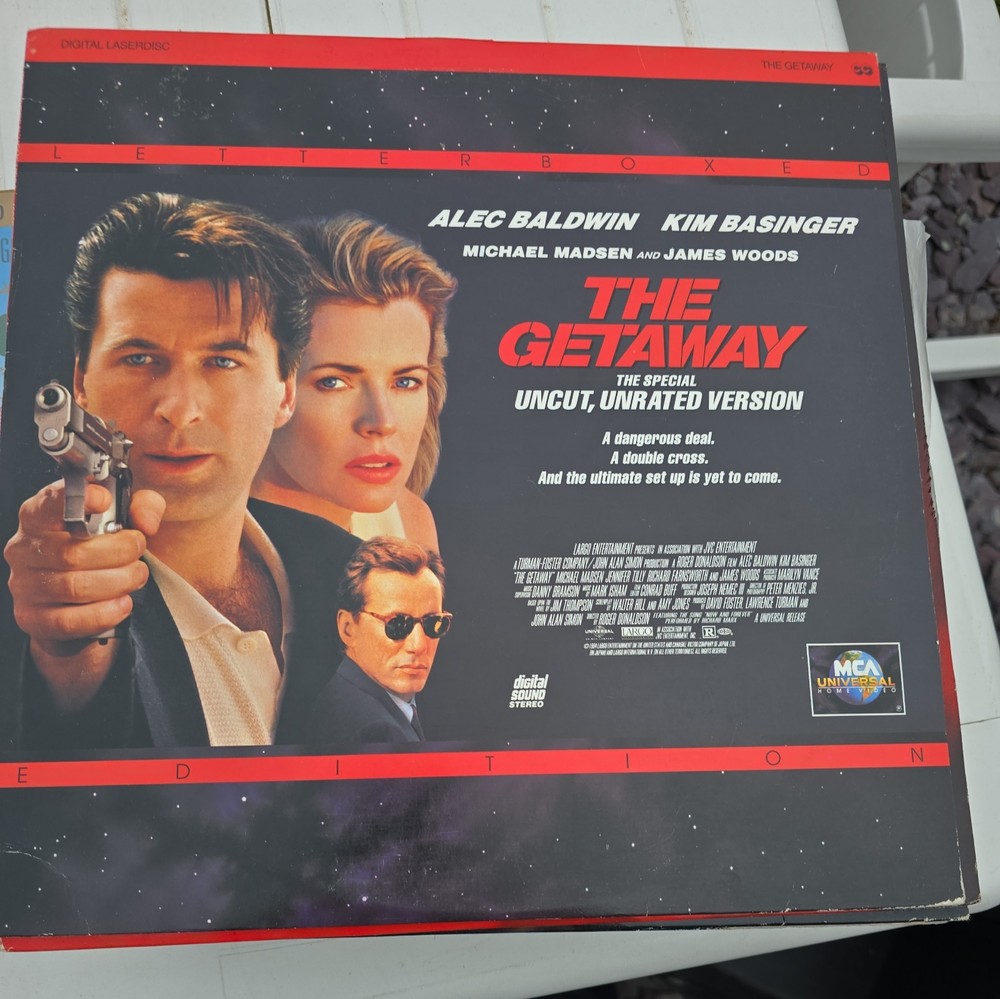 The Getaway Laserdisc