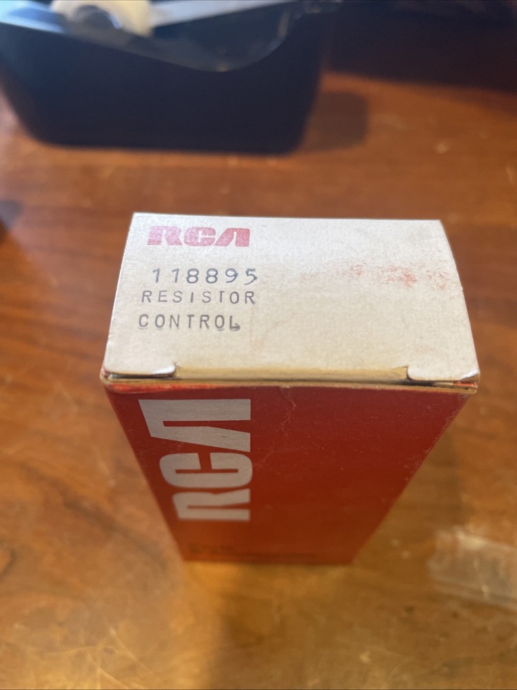 New Old Stock RCA Control Resistor Push Pull Switch Part # 118895