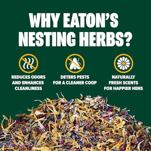 Premium Nesting Herbs, Aromatic Blend for Nesting Boxes & Chicken Coop,