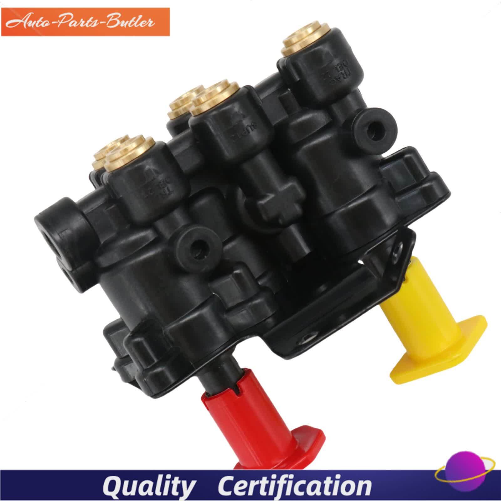 24340522 21315044 K035691 For Volvo VNL Dash Valve Dual Park Brake With 5 Ports