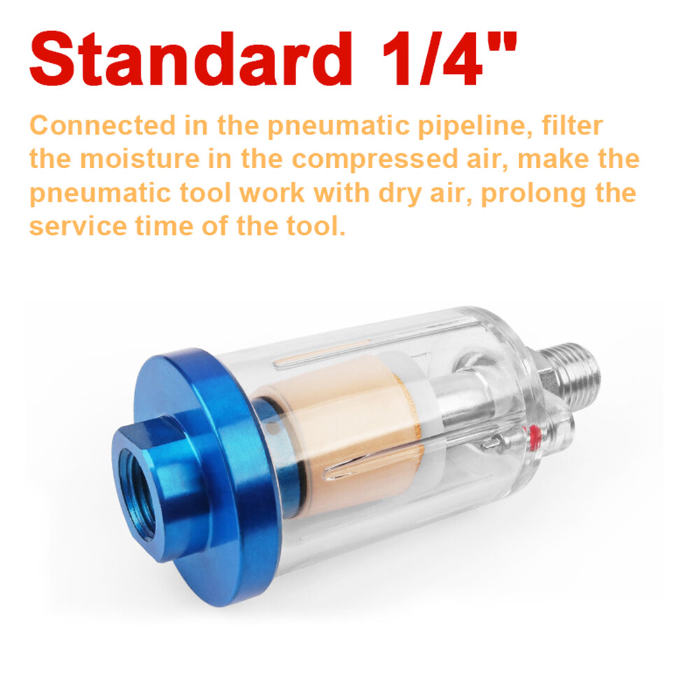 1/4'' Oil Separator Inline Hose Filter Trap Z9P7