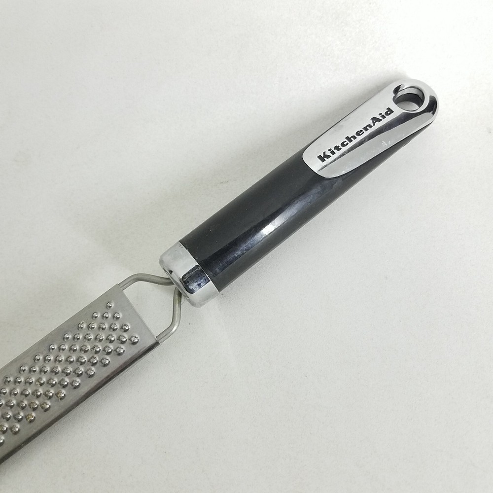 KitchenAid Zester Grater Black Handle Citrus Hard Cheese